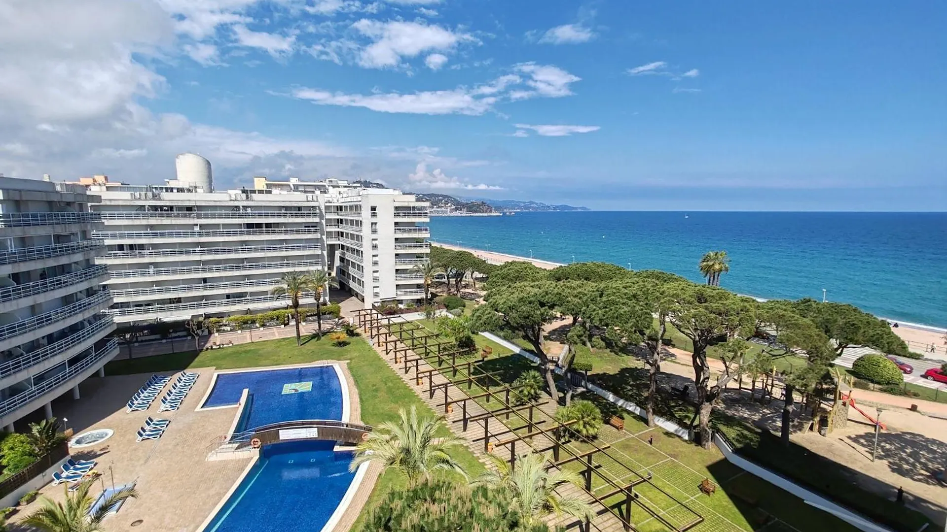 Seafront Apartment S'Abanell Central Park With Pool Blanes